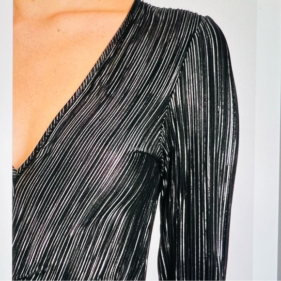 Rotate Birgen Christensen Number 7 Pleat Dress in Black - Plissée - Picture 5 of 16